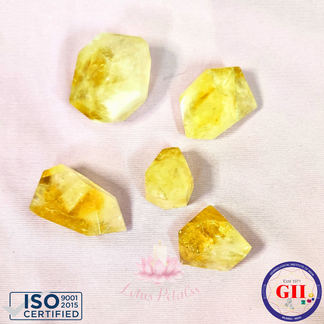 Brazilian Citrine Points