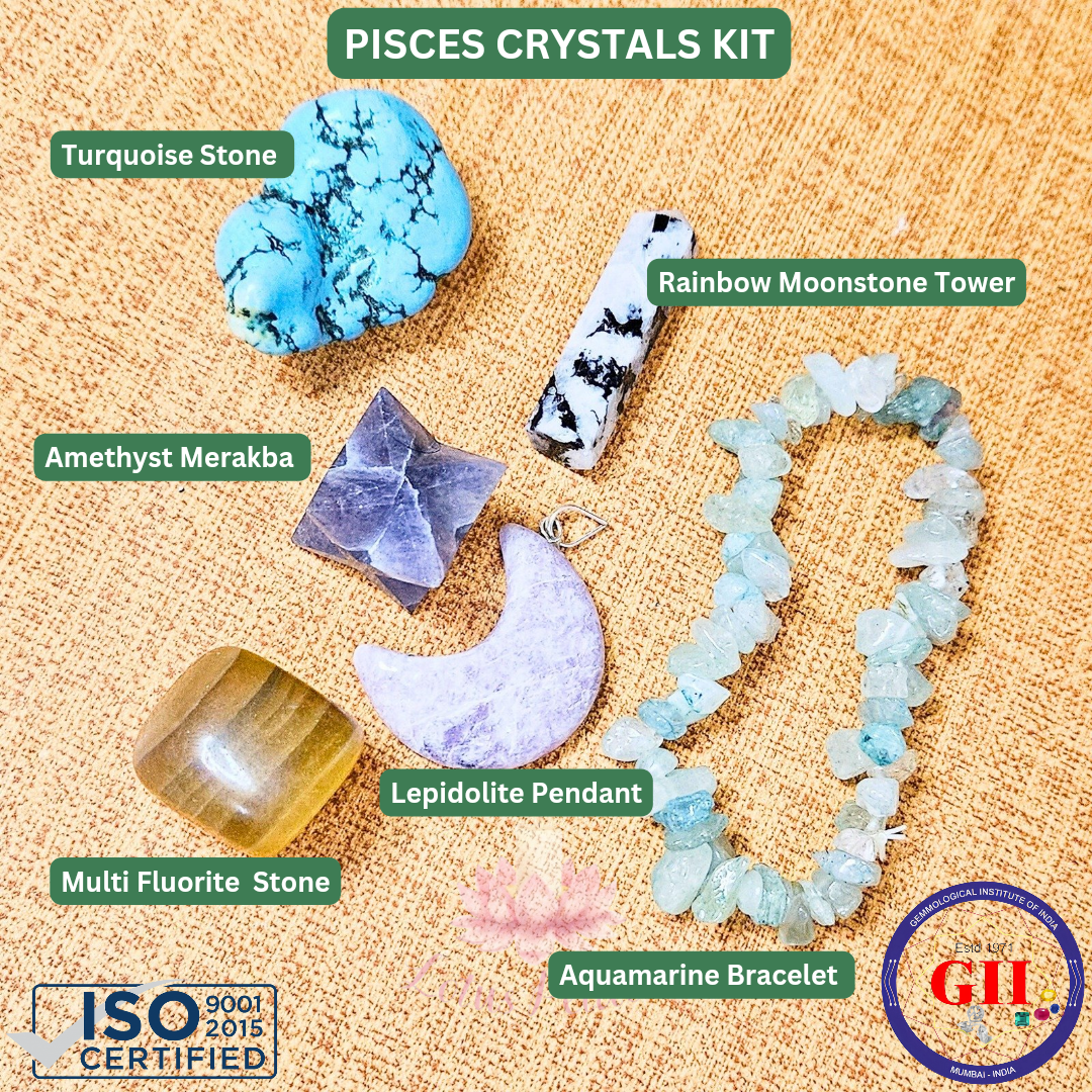 Zodiac Signs Crystals Kit