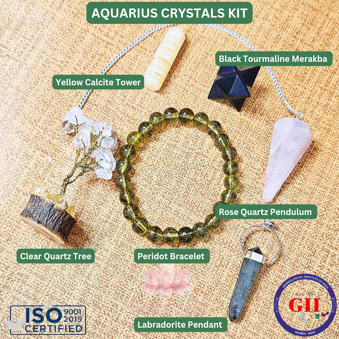 Zodiac Signs Crystals Kit